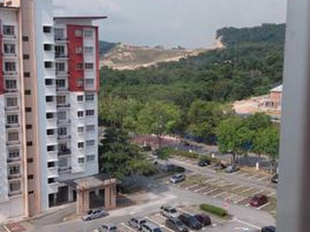 Seri Jati Apartment Setia Alam high floor Full loan
