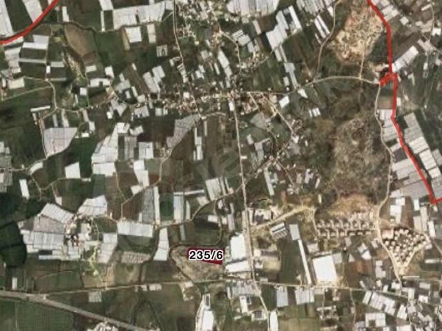SERİK YUKARIKOCAYATAK'TA 18.566 M YATIRIMLIK SATILIK TARLA