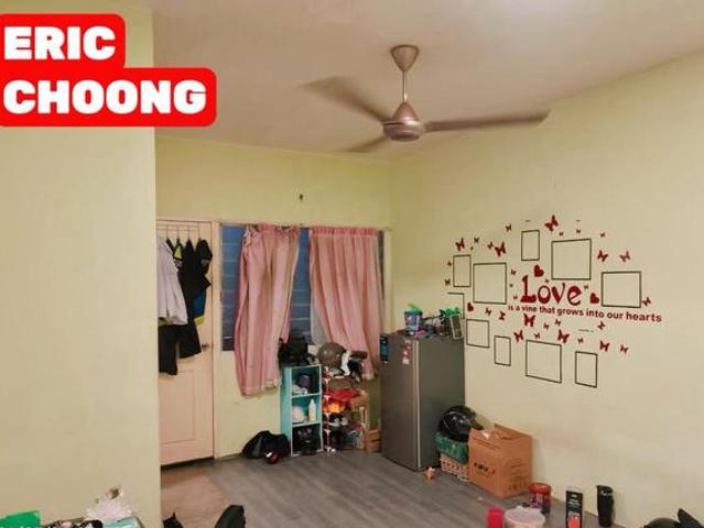 SERI SEMARAK APARTMENT FULL LOAN AYER ITAM FARLIM FREEHOLD Sale