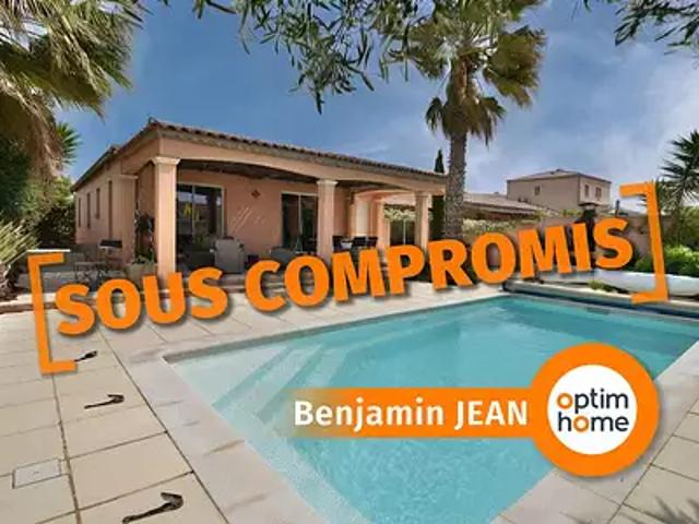 Sérignan 34410 Achat / Vente maison 5 pièces t5 piscine jardin