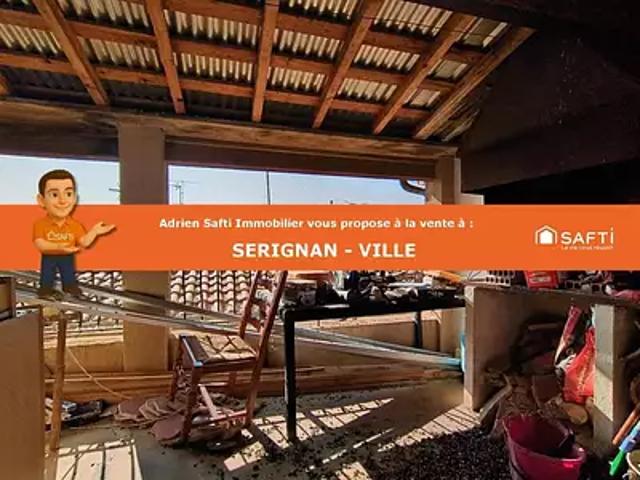 Sérignan 34410 Achat / Vente maison 5 pièces t5 terrasse balcon