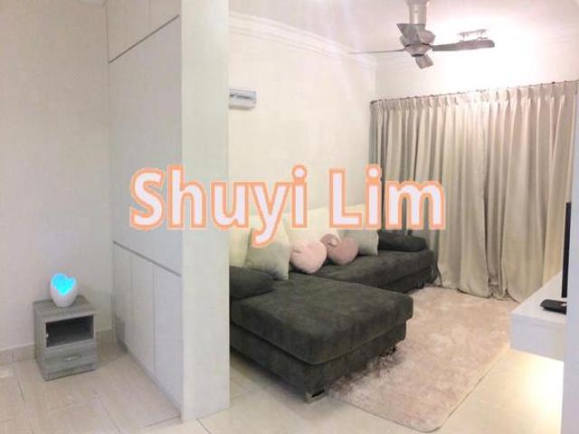 Serina Bay 900sf High Floor Full Furnish Reno Well Maintain Jelutong