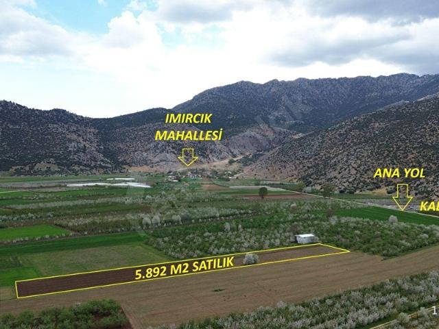 SERKAN ARIDAN SATILIK IMIRCIK MAHALLESİNDE 5.892 M2 SATILIK TARLA