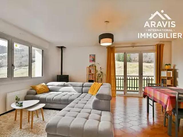 Serraval 74230 Achat / Vente appartement 3 pièces t3 cave balcon