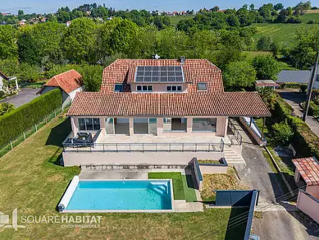 Serres Castet 64121 Achat / Vente maison 10 pièces t10 piscine terrasse