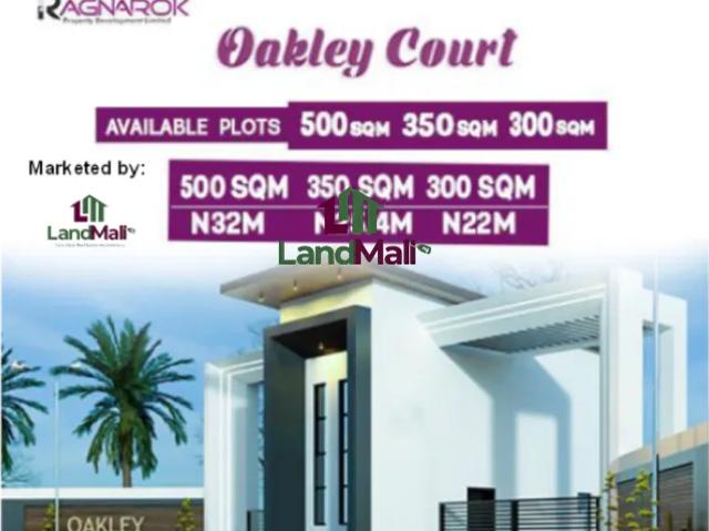 Settled Dry Land of 300sqm, 350sqm and 500sqm Located at Ibeju Lekki