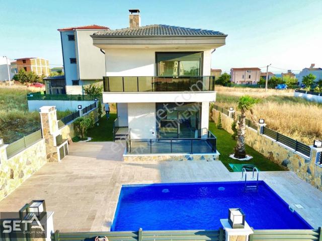 ▃▅▇seta Grup▇▅▃müstakil Havuzlu Girişte Odalı Lüx Şahane Villa