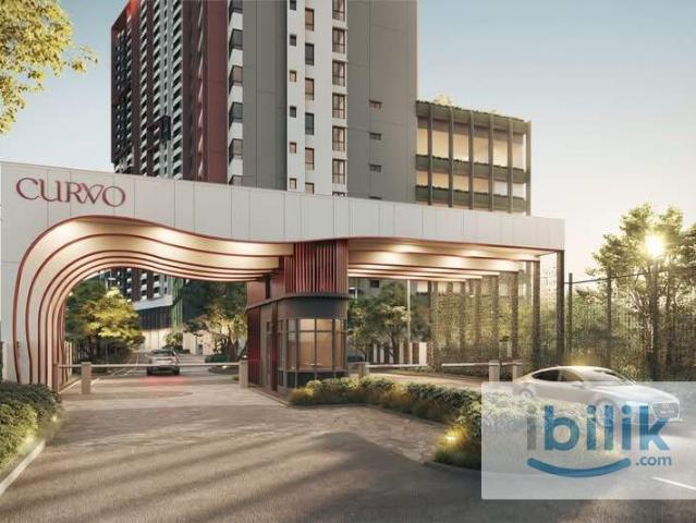 SETAPAK Master Room Fully Furnish AIRCOND & CarPark to RENT at CurVo Condo next to Ascenda Condo Setapak