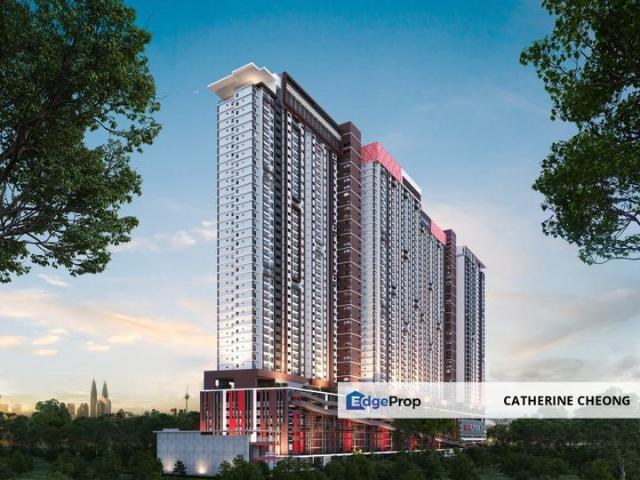 Setapak Freehold Condo, 0% Downpayment, Walking Mrt, Partial Funished