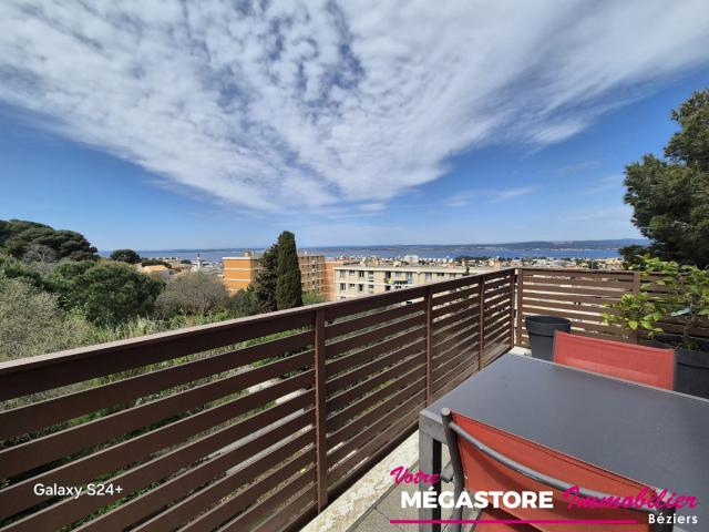 SETE MONT SAINT CLAIR T2 VUE SUR MER