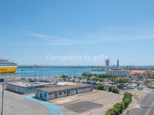 Sète, appartement 4 pièces sur les quais 102m² Sète