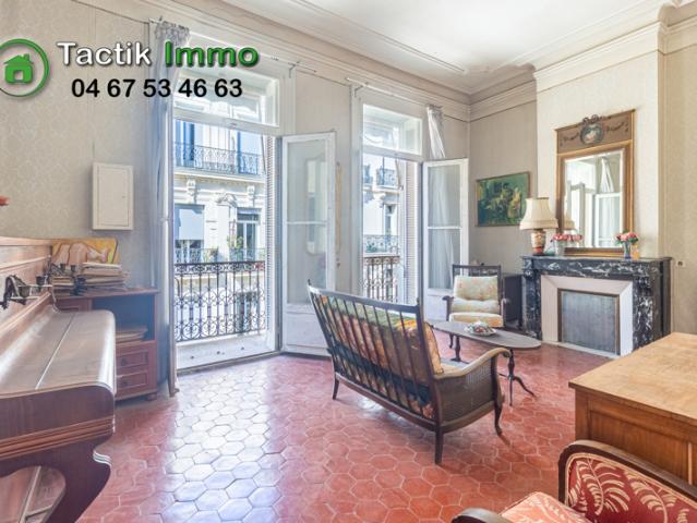 Sète, appartement, 4 pièces, type Haussmannien