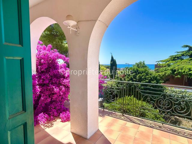 Sète, bas saint Clair sud, propriété de charme avec vue mer, 254m² Sète