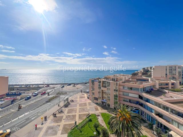 Sète, centre ville, appartement deux pièces avec vue mer, 28m² Sète