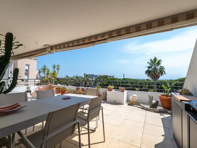 Sète, superbe appartement 3 pièces avec vue mer, 86m² Sète