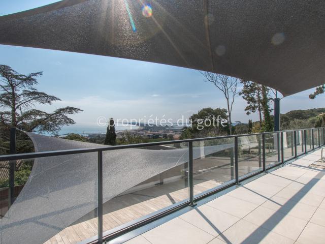 Sète, saint Clair sud, villa de charme avec vue mer, lido et bassin de Thau