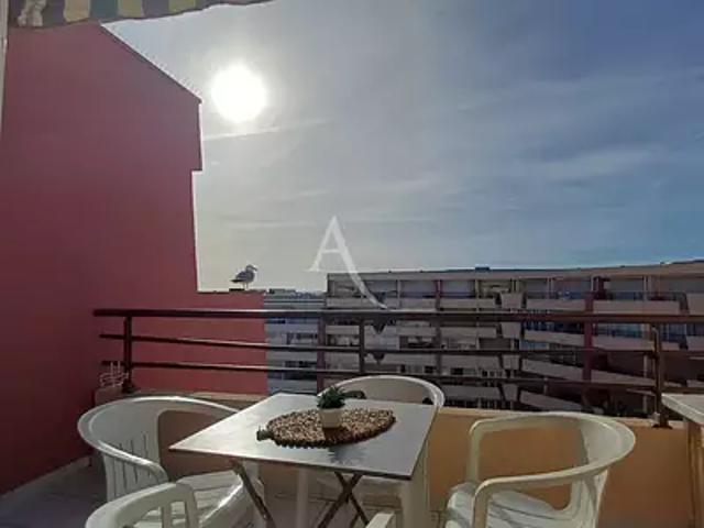 Sète 34200 Achat / Vente appartement 2 pièces t2 au dernier étage piscine