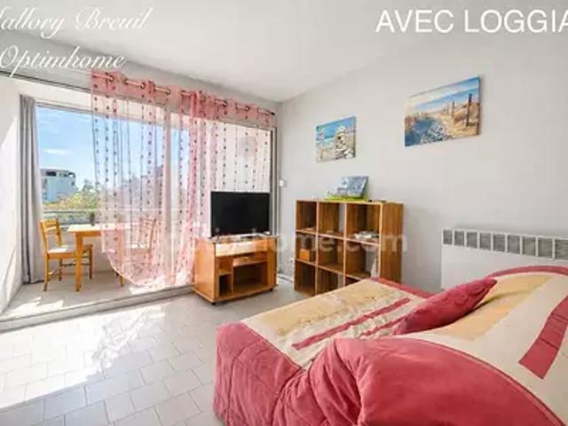 Sète 34200 Achat / Vente appartement 2 pièces t2 terrasse