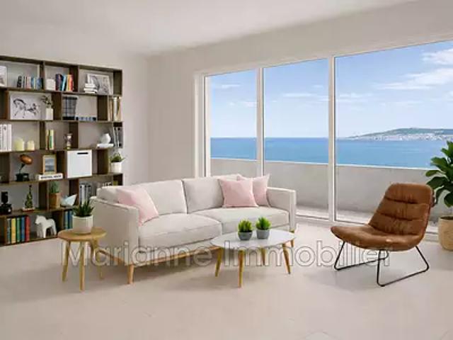 Sète 34200 Achat / Vente appartement 3 pièces t3 terrasse parking