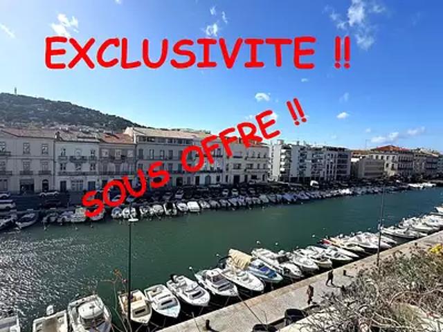 Sète 34200 Achat / Vente appartement 4 pièces t4 terrasse balcon