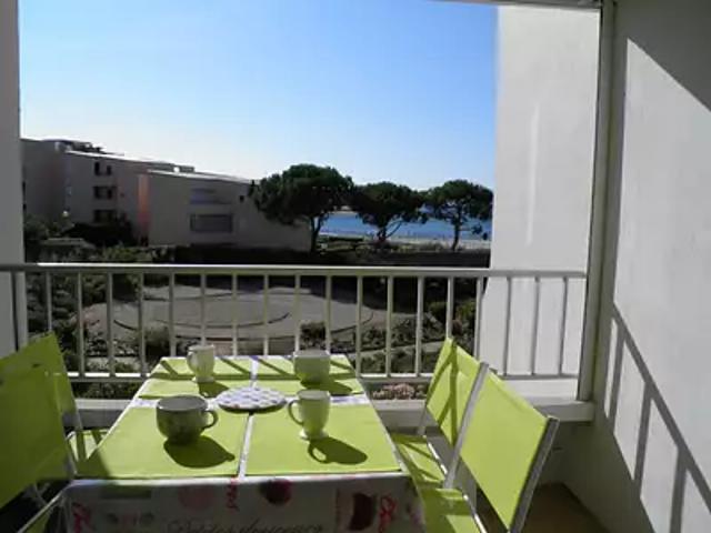 Sète 34200 Location appartement 1 pièce t1 terrasse