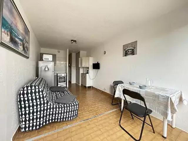 Sète 34200 Location appartement 1 pièce t1 terrasse