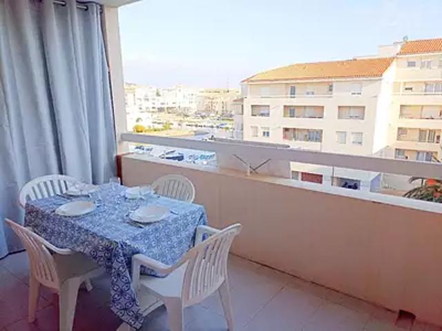 Sète 34200 Location appartement 2 pièces t2 terrasse