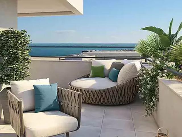 Sète 34200 Programme neuf appartement neuf à vendre t3 NF