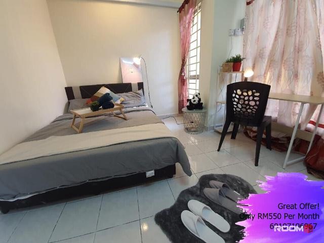 Setia Alam Bukit Raja Single room Medium Room Master room