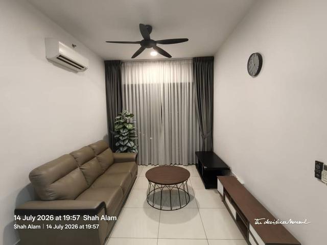 Setia City Residence Setia Alam Furnished 2 Rooms 2 Baths 2 Park