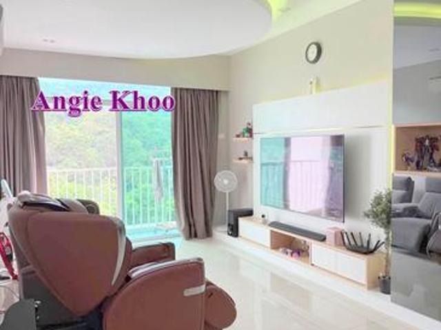 Setia Pinnacle 1095sf 2 Car park Sungai Ara Furnished N Reno Hillview