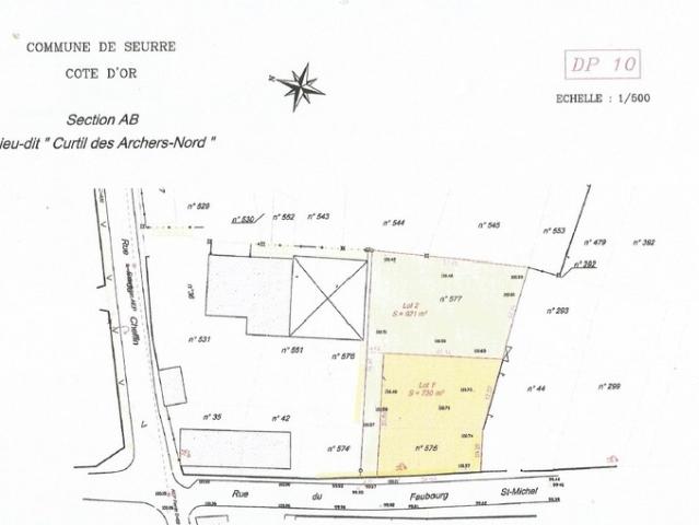 Seurre Vente Terrain 21