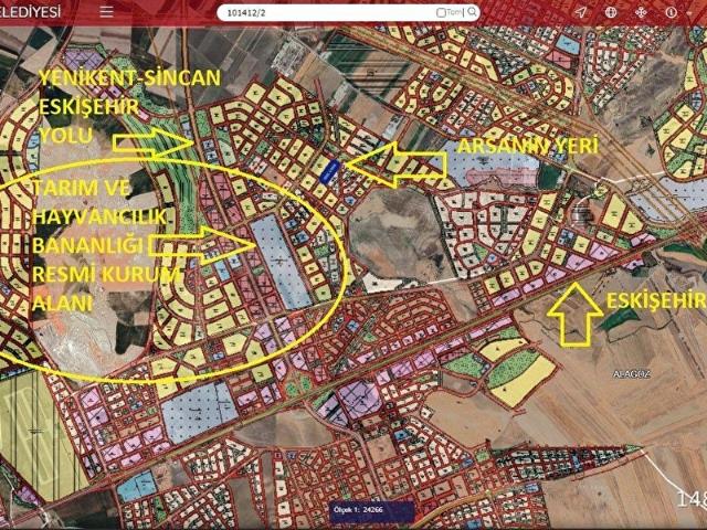 sEVİNdik'ten Maliköyde 1,25 Emsal 16 Kat Konut İmarlı 300m2 Arsa