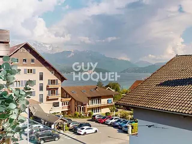 Sévrier 74320 Achat / Vente appartement 1 pièce t1 au dernier étage cave