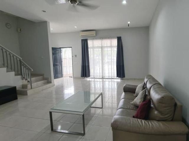 sewa fully furnished unit w kitchen cabinet at Setia Indah 9