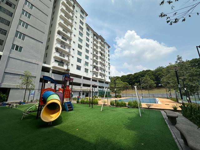 Sewa Partial Furnished Corner Pangsapuri Anggun Bangi