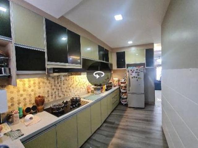 Sewa 2sty house Kemuning Greenhills 3 kitchen cabinet Shah Alam