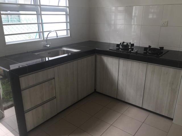 sewa 2sty W Kitchen Cabinet Terraced House Kemuning Utama