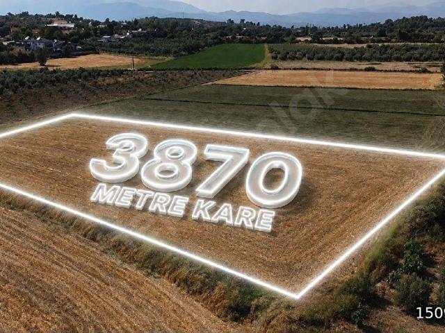 SEYDİKEMER KAYADİBİNDE 3.870 M MÜSTAKİL TAPULU ARAZİ