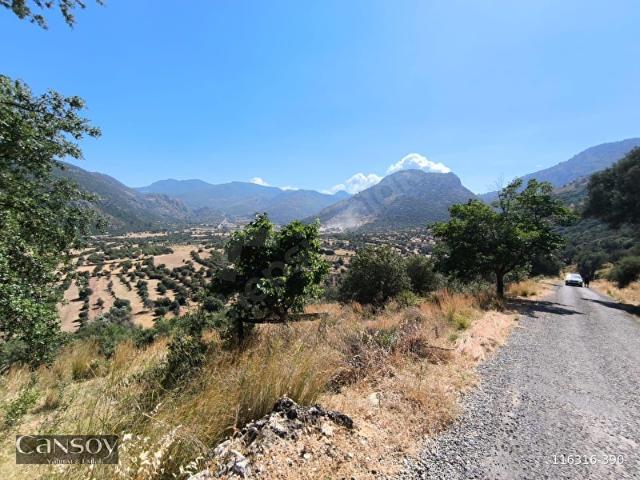 seydikemer izzetinde 981 m2 satılık manzaralı parsel