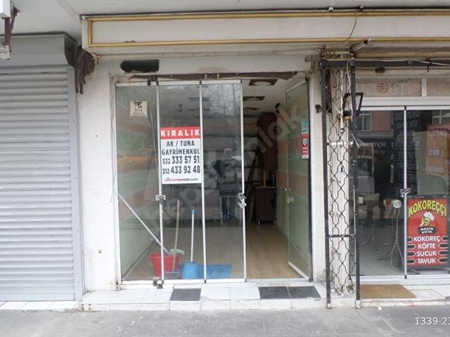 SEYRAN TAKSİ DURAĞI KARŞISIEN İŞLEK VE HAREKETLİ NOKTADABAĞIMSIZ BACAW.C20M2. KİRALIK DÜKKAN