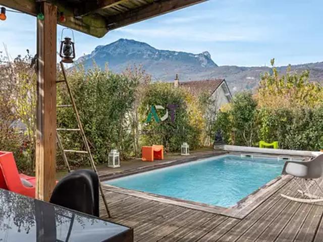 Seyssinet Pariset 38170 Achat / Vente maison 6 pièces t6 piscine terrasse