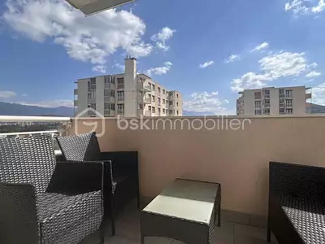 Seyssins 38180 Achat / Vente appartement 5 pièces t5 au dernier étage cave