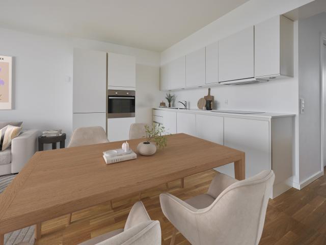 Skøn 4 værelses lejlighed kun 20 min fra Aarhus