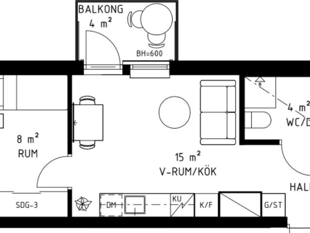 Skogsslingan, Danderyd