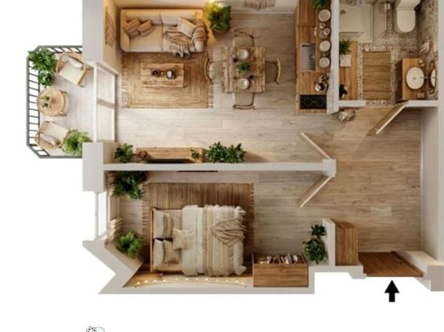 Skałeczna 32,31 m², Kraków