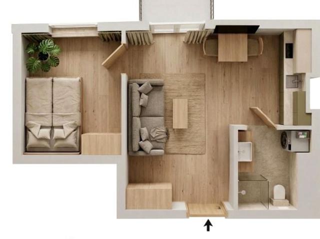 Skałeczna 36,26 m², Kraków