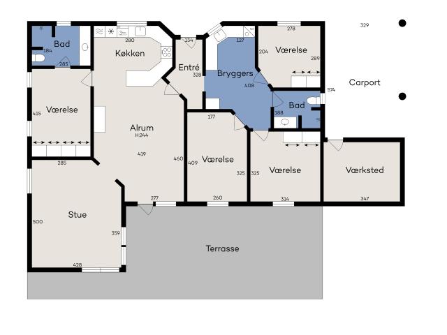 492240 Skaglen 14 Funktionel og indbydende villa med plads til hele familien på Skaglen RealMæglerne