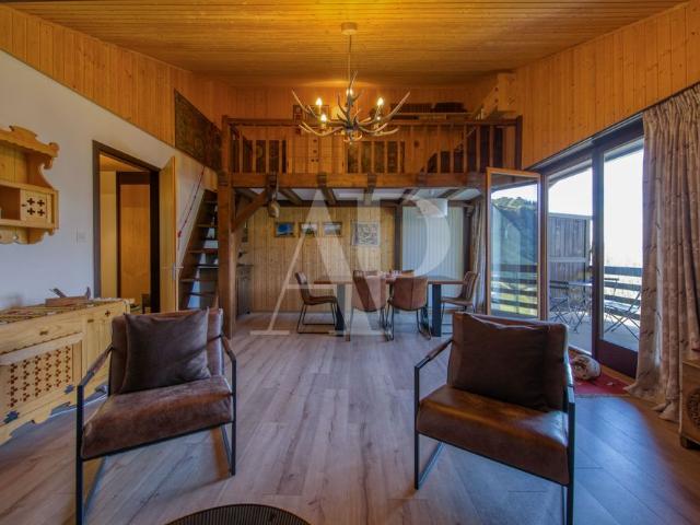 Ski in/ski out apartment to rent for the winter season in Les Crosets