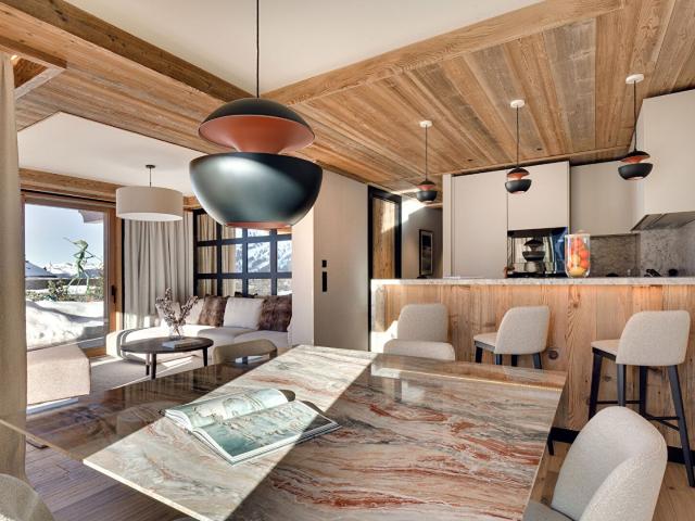 Skis Aux Pieds Appartement Avec Terrasse Panoramique 75m² Les Allues Méribel